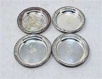 4 Birks Sterling Small bone Dishes