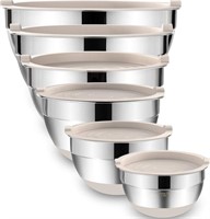 6-PCS Umite Chef Mixing Bowls with Airtight Lids