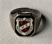 1965 Rothesay Regional High School Silver Ring