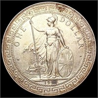 1901-B G. Britain Silver Dollar UNCIRCULATED