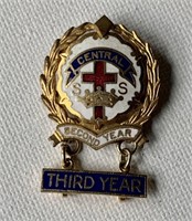 Central Sunday school 2nd & 3rd Year Pin
