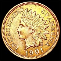 1901 RB Indian Head Cent UNCIRCULATED