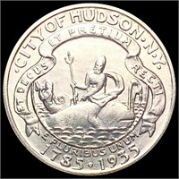 1935 Hudson Half Dollar UNCIRCULATED