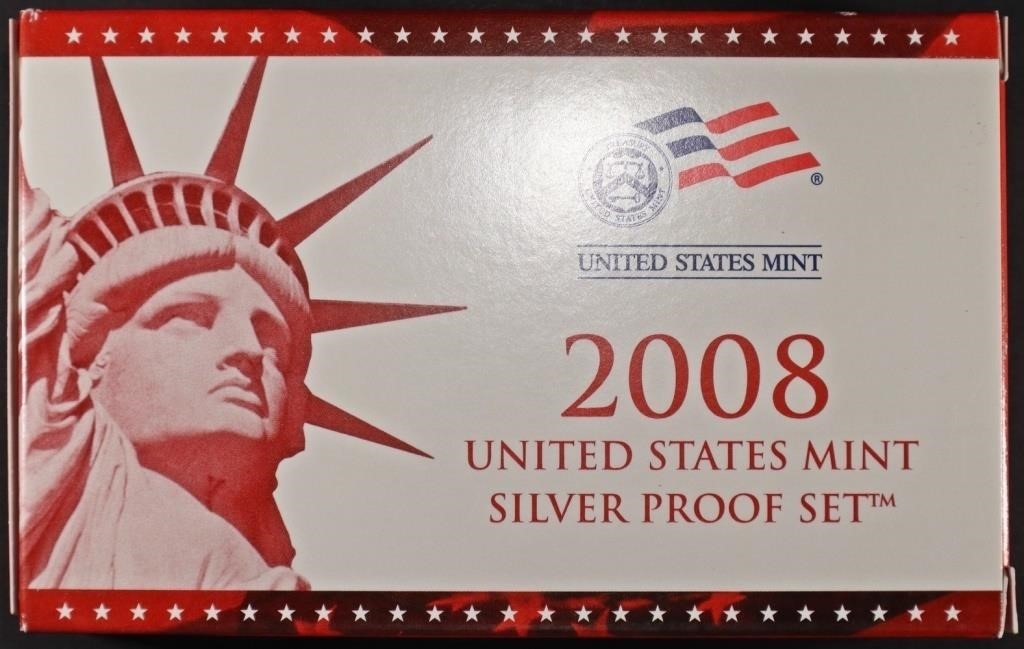 2008 US SILVER PROOF SET