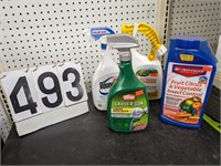 4 Assorted Weed & Insect Control Products