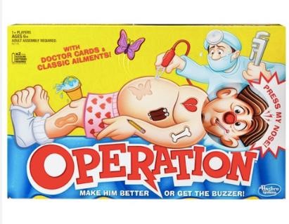 OPERATION BOARD GAME