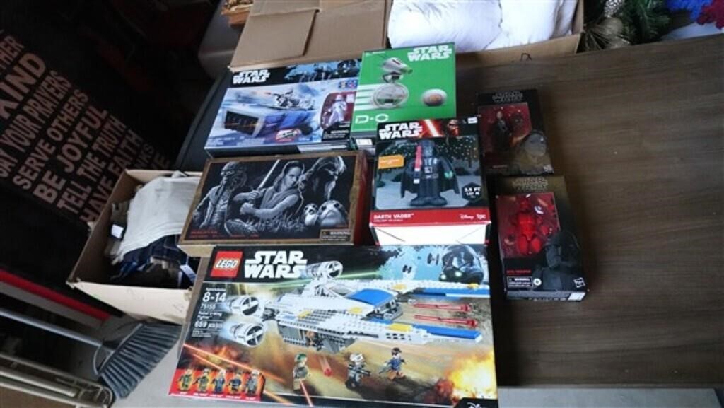Box Of Star wars Legos