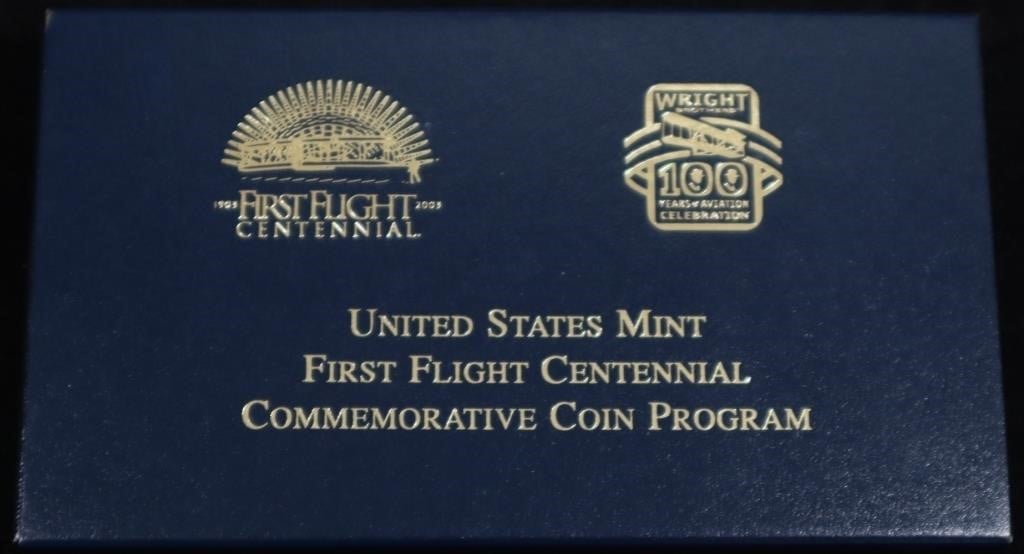 2003 FIRST FLIGHT CENTENNIAL PROOF GOLD $10 COIN