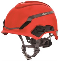 MSA 10194792 H1 V-Gard Helmet in Red
