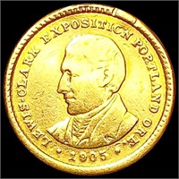 1905 Lewis & Clark Rare Gold Dollar LIGHTLY