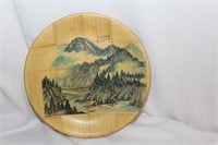 A Chinese Bamboo Plate