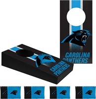 FOCO NFL Panthers Logo Tabletop Cornhole