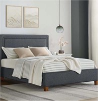 Raven’s Point Upholstered Bed Queen (pre-owned)