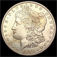 1897-S Morgan Silver Dollar CLOSELY UNCIRCULATED