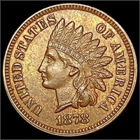 1878 Indian Head Cent CHOICE AU