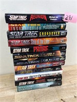 Star Trek books lot