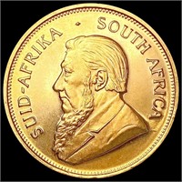 1975 S. Africa 1oz Gold Kruggerrand UNCIRCULATED
