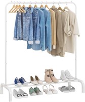 UDEAR Clothing Rack-White