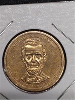 Abraham Lincoln dollar coin