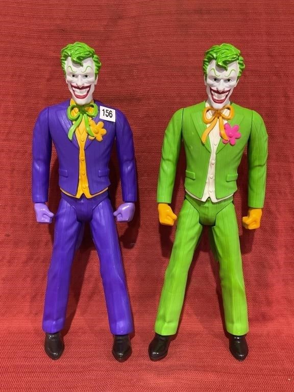 2 large Joker action figures