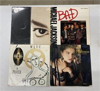 Group of Madonna & Michael Jackson Records