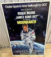 Moonraker James Bond 007 Hardback Poster 40x27