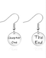 Chapter One and The End Earrings