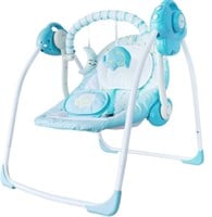 *Portable Electric Baby Swing with Music Box*