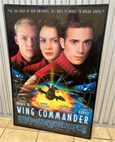 Double Sided Wing Commander Movie Poster 40 x 27