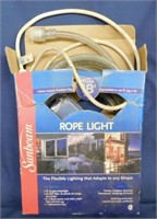 Rope lights, 18' - Metal recipe box w/ dividers -