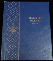 COMPLETE WHITMAN FRANKLIN HALVES (1948- ) ALBUM