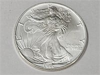 1995 Silver One Dollar Silver Eagle Coin
