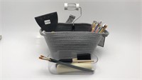 New Painting Supplies In Grey Basket Roller,