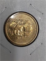 James Madison dollar coin