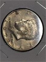 1972 Liberty half dollar