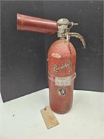Antique Fire Extinguisher Randolph "6"CO2 W Nozzle