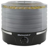 ELITE GOURMET EFD319DKG Food Dehydrator, 5 BPA-Fre