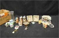 Figurines/Decor- Easter, Animal & Cookoo Clock