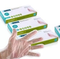 NUVOMED Disposable Thermoplastic Elastomer Gloves,