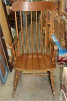 Maple Wood Rocking Chair
