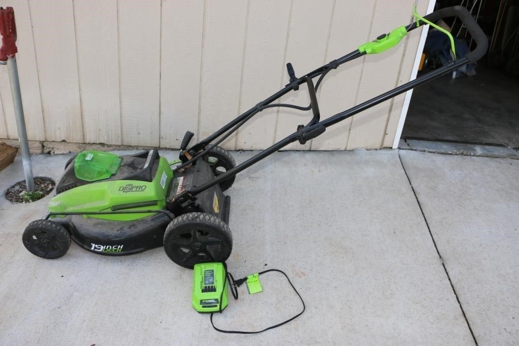 Digi Pro 19" Batttery Powered Lawn Mower (see note