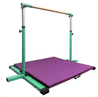 Gymnastic Kip Bar, 3'-5' Adjustable Height - UNUSE