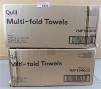 2 Cases Quill Multifold Towels