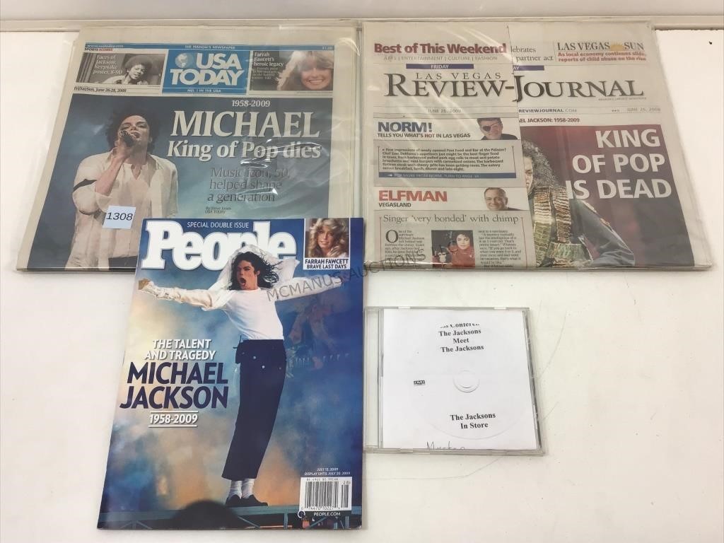 Michael Jackson Lot. The Jacksons In Store