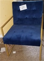 Dark Blue Side Chair
