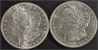 1883 & 1884-O MORGAN DOLLARS BU