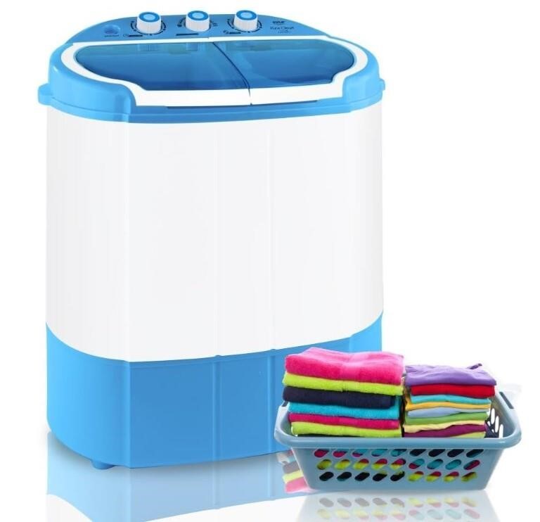 Pyle Upgraded Version Pyle Portable Washer & Spin