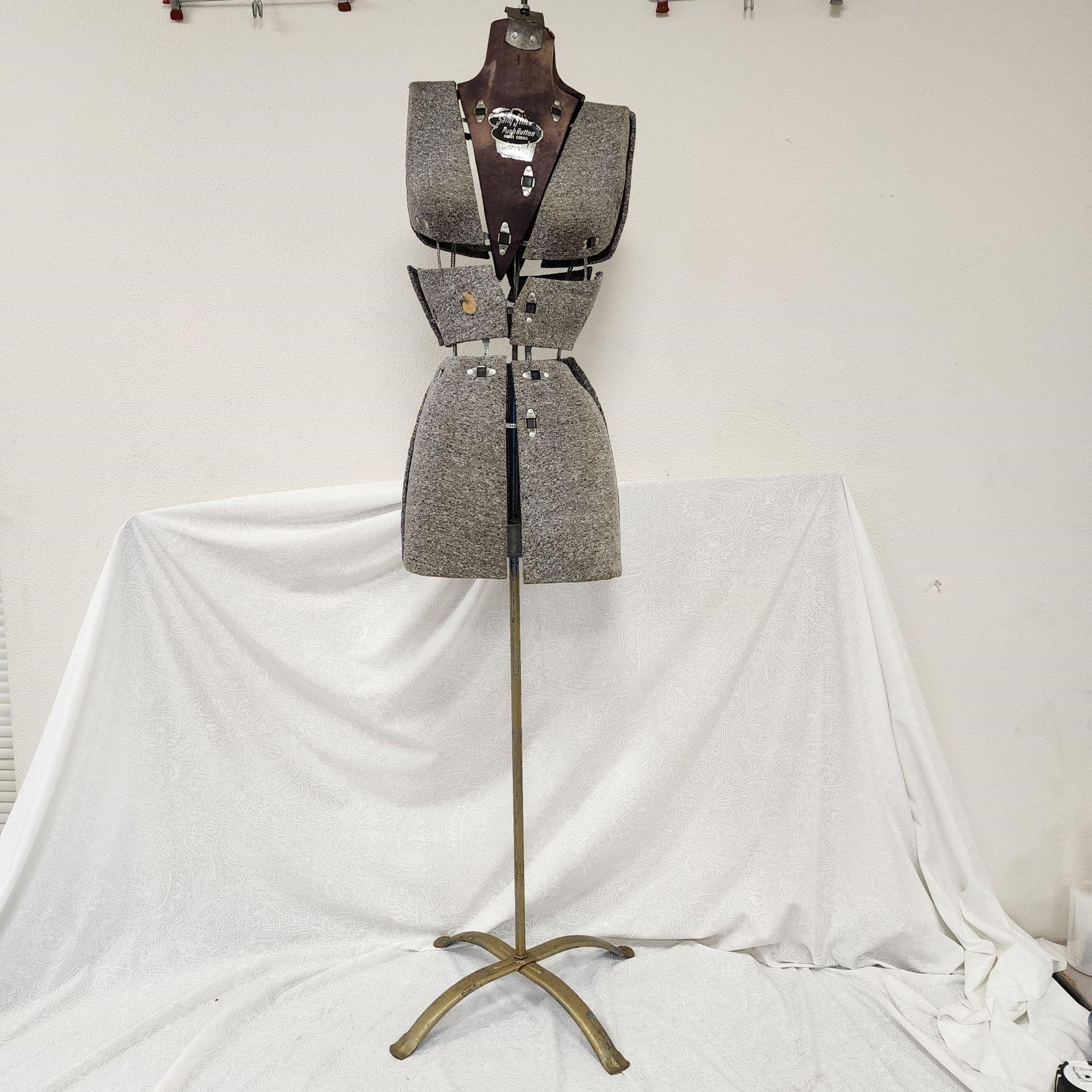 Vintage Dress Form Maniquin Fully Adjustable