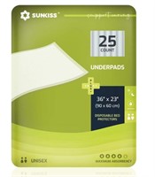 SUNKISS TrustPlus 23" x 36" Disposable Incontinenc