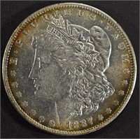 1887-O MORGAN DOLLAR CH AU